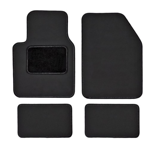 Tappetini In Moquette 6000 Gr/mq Con Battitacco Rinforzato E Fondo Antiscivolo Universali - Mod. Tt011 Tappetini In Moquette 6000 Gr/mq Con Battitacco Rinforzato E Fondo Antiscivolo Universali - Mod. Tt011